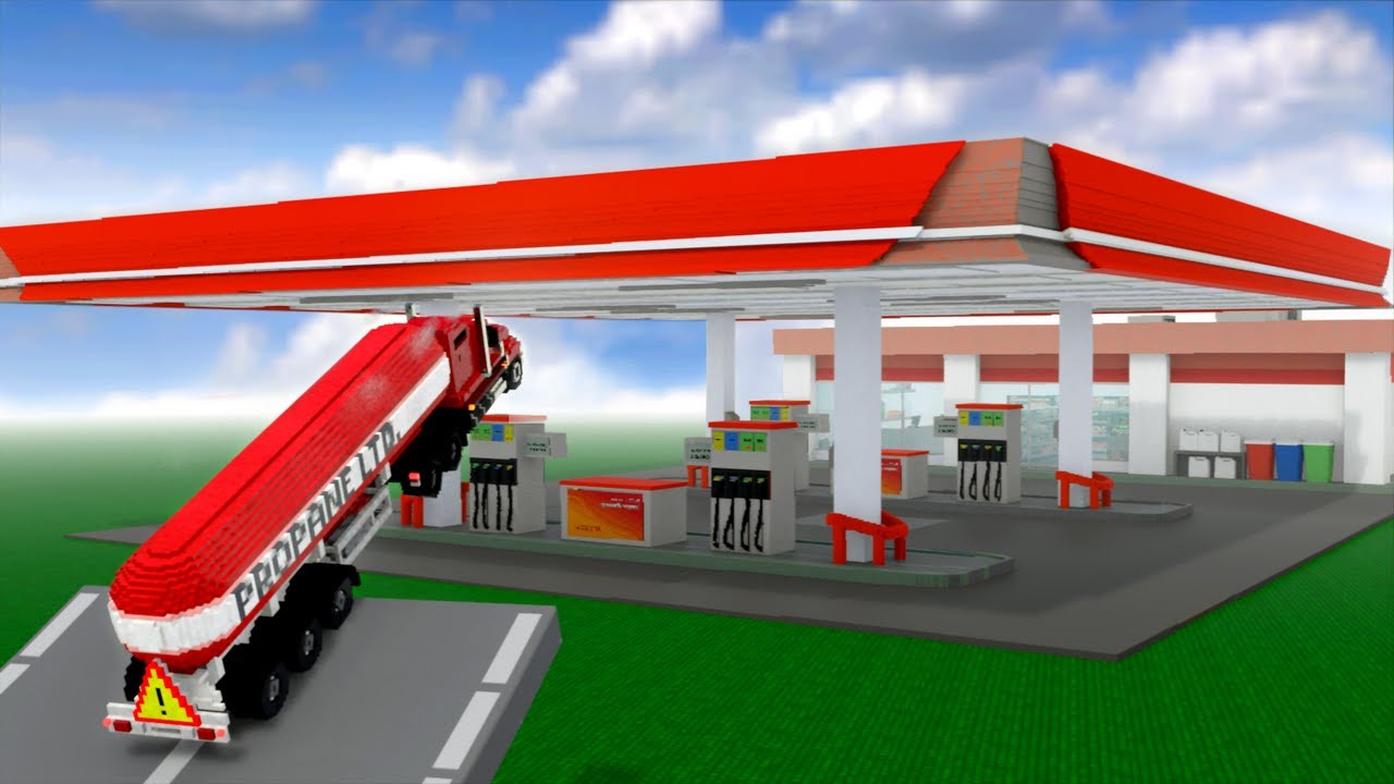 Cars vs Gas Station - Teardown