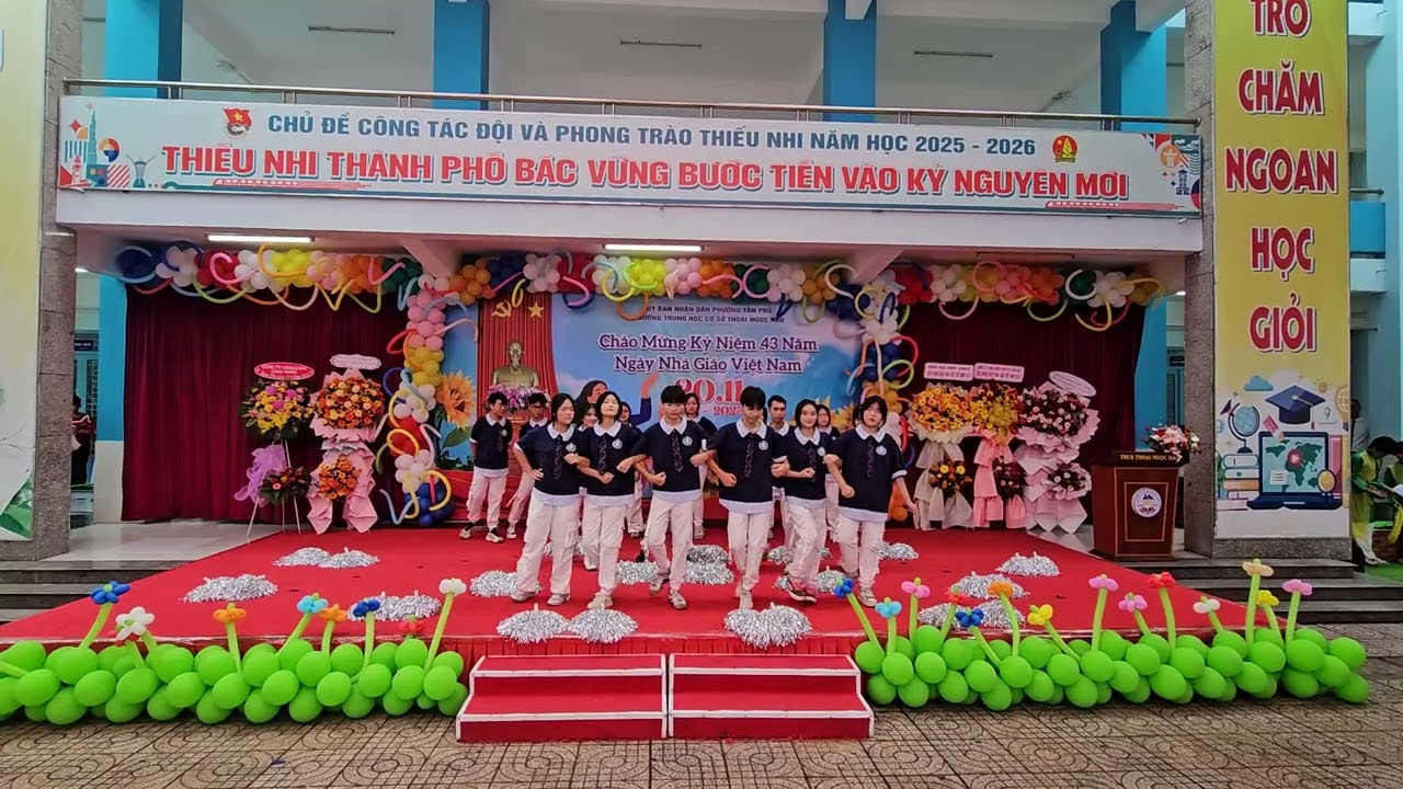 THCS THOẠI NGỌC HẦU - Lễ 20/11 - NHẤT QUỶ NHÌ MA - LỚP 9A2&9A3