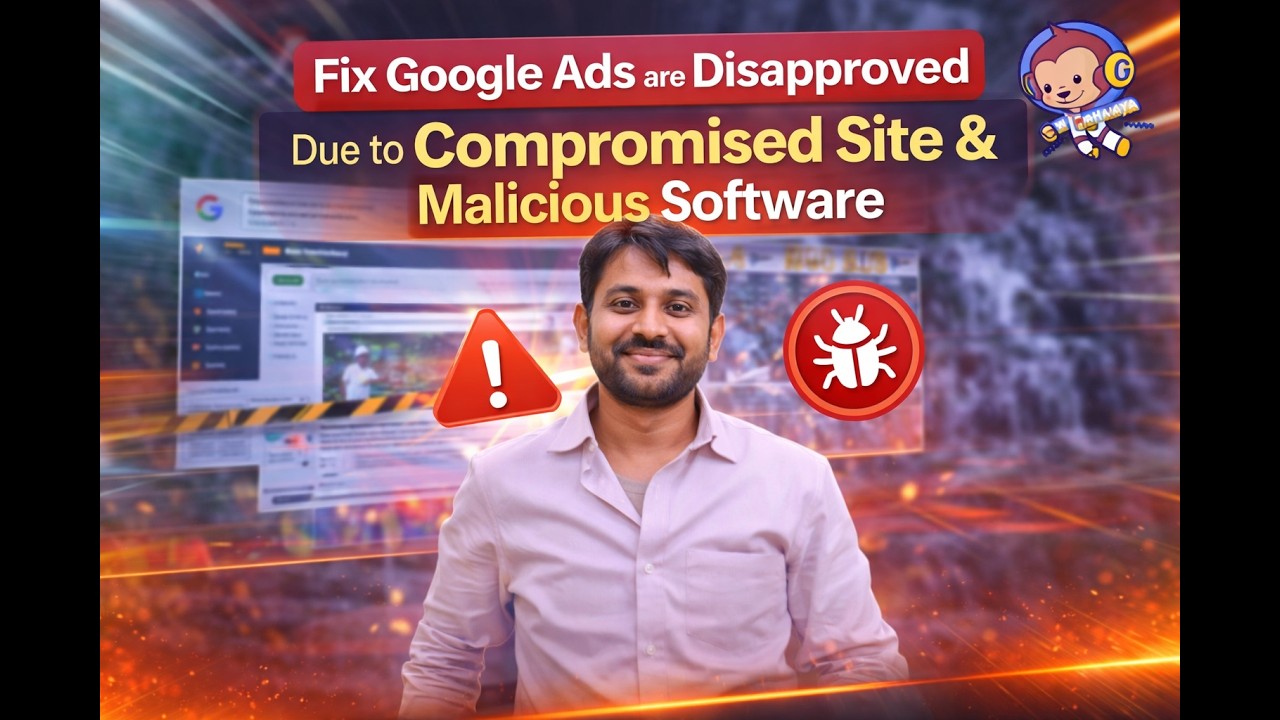 Fix Google Ads are Disapproved Due to Compromised Site And Malicious Software