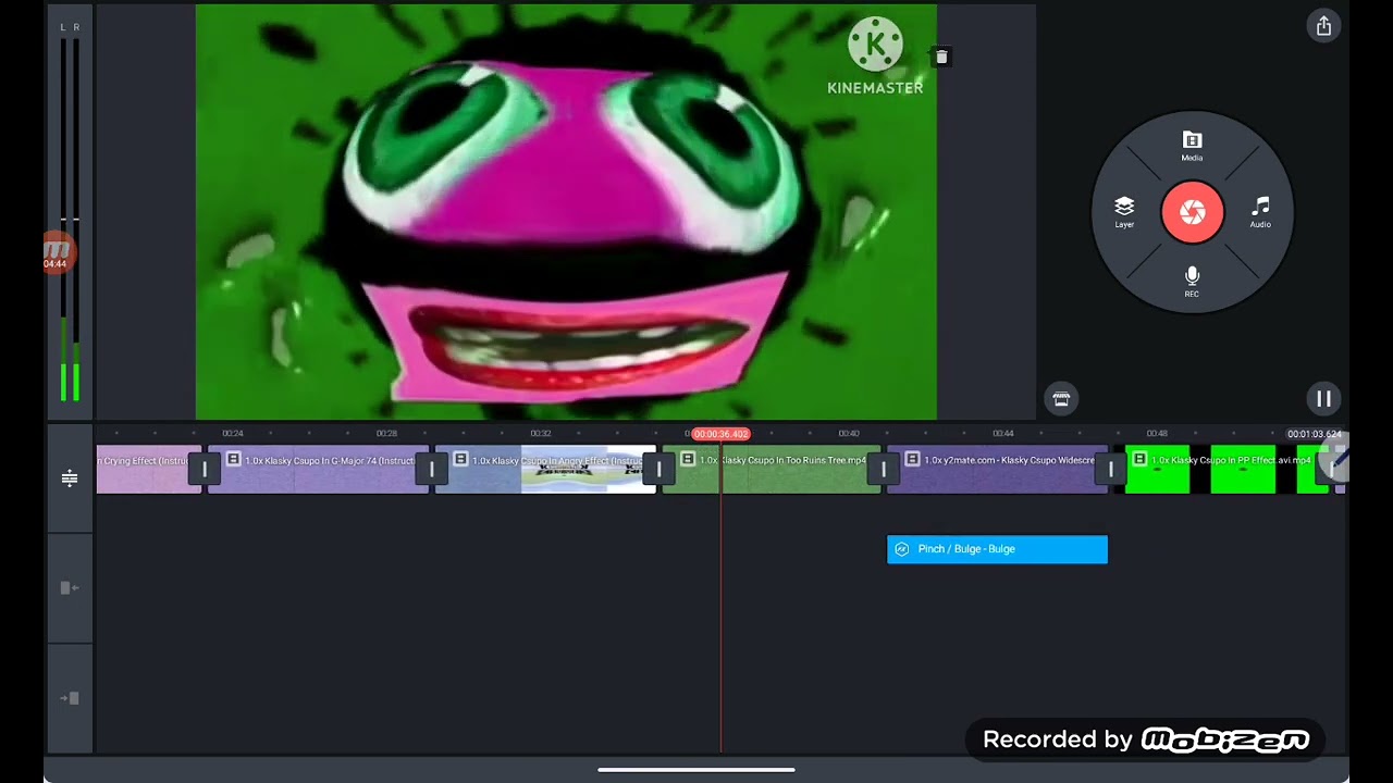 how to make klasky csupo 2001 effects on KineMaster chapter 1
