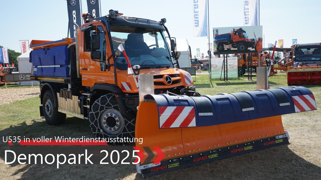 U535 in voller Winterdienstausstattung
