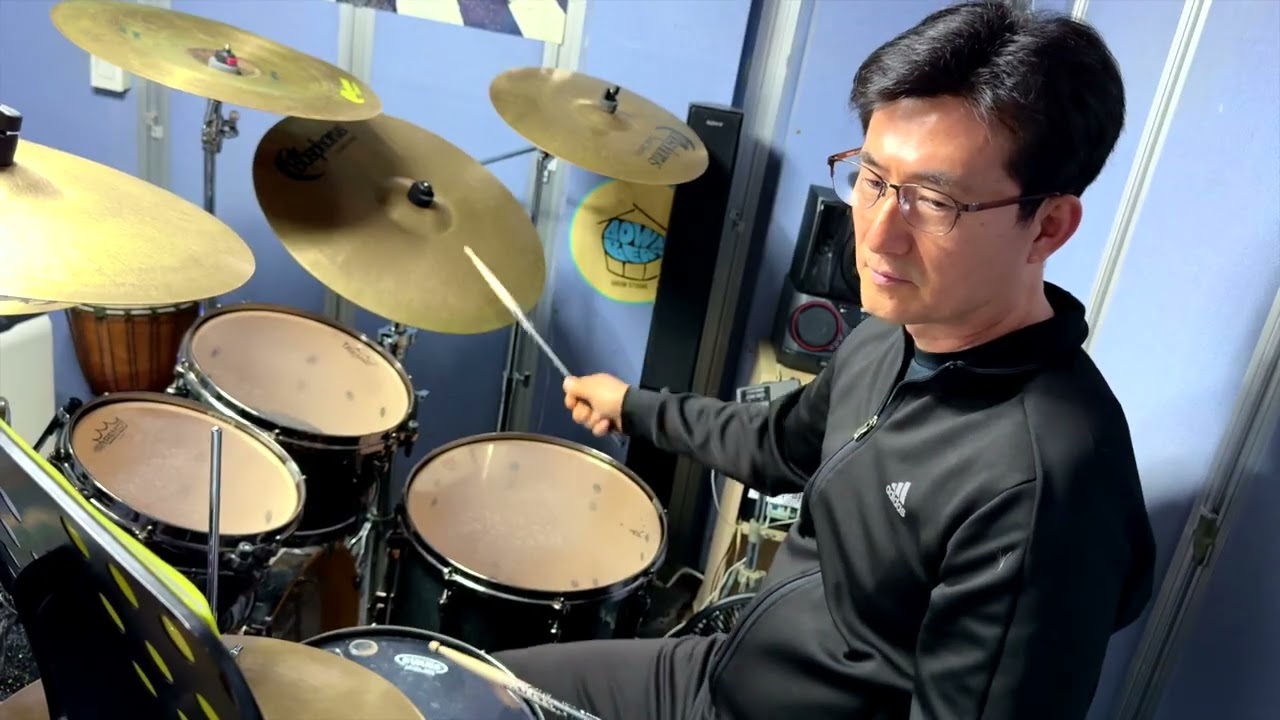 김포 드럼학원 박경만 회원님 전영록 - 그대 우나봐 drum cover