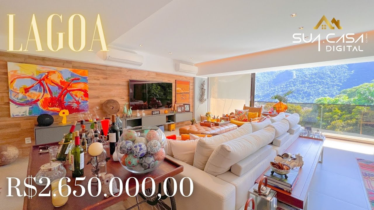 APARTAMENTO COM UMA DAS VISITAS MAIS ESPETACULARES DO RIO DE JANEIRO | TOTALMENTE REFORMADO