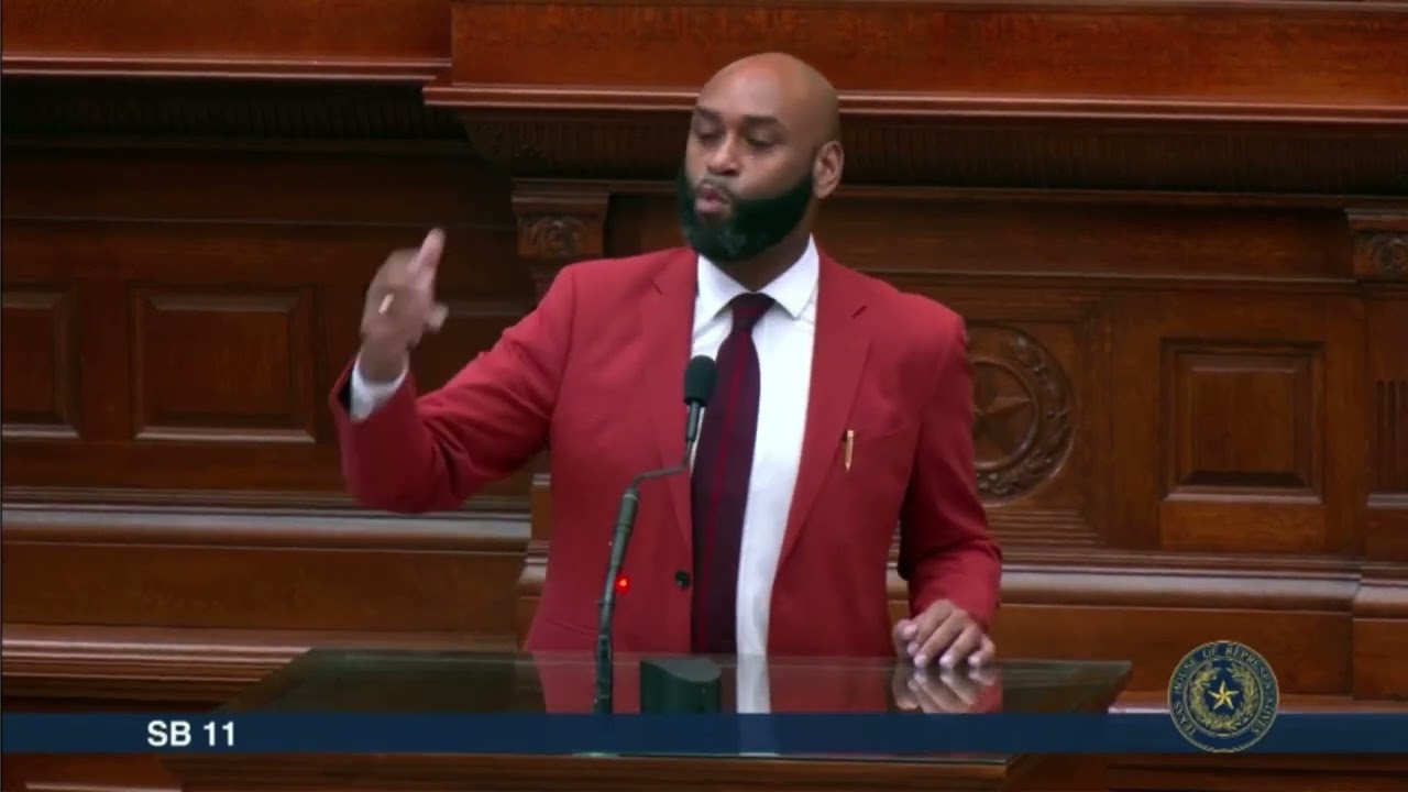Rep. Manuel speaks in opposition to SB 11 establishing a period of prayer in public schools