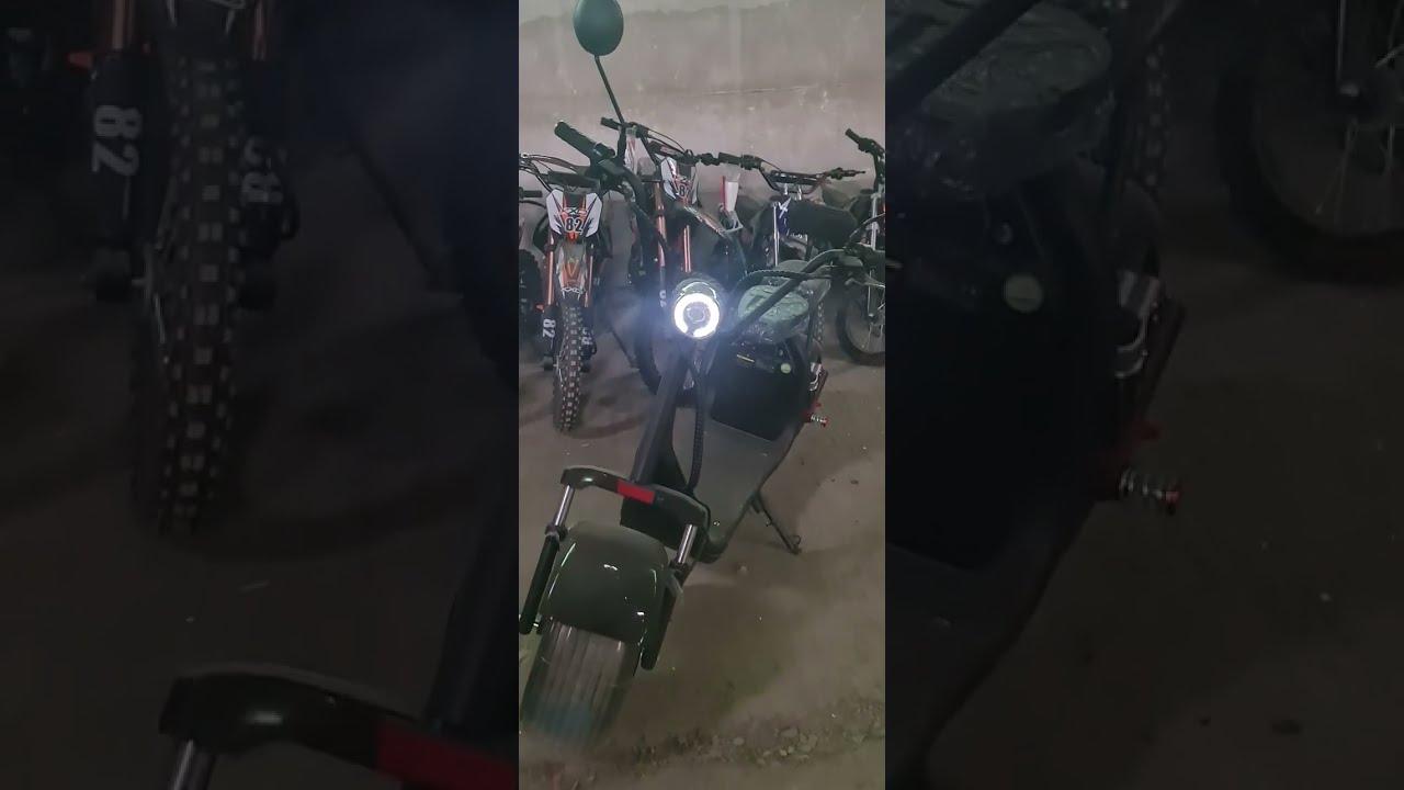 Scuter chopper motoreta electric 1500w și 20Ah
