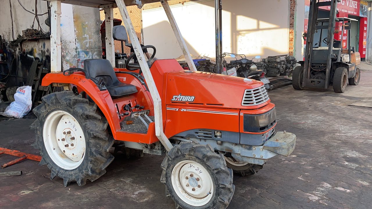 Máy Cày kubota Saturn X24 | 2 Cầu | Giá Trong Video  Cửa Hàng Nông Ngư Cơ Nguyễn Văn Châu