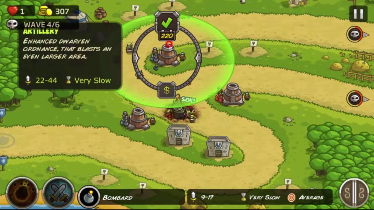 Kingdom Rush - Pagras - Heroic - Veteran (Hard)