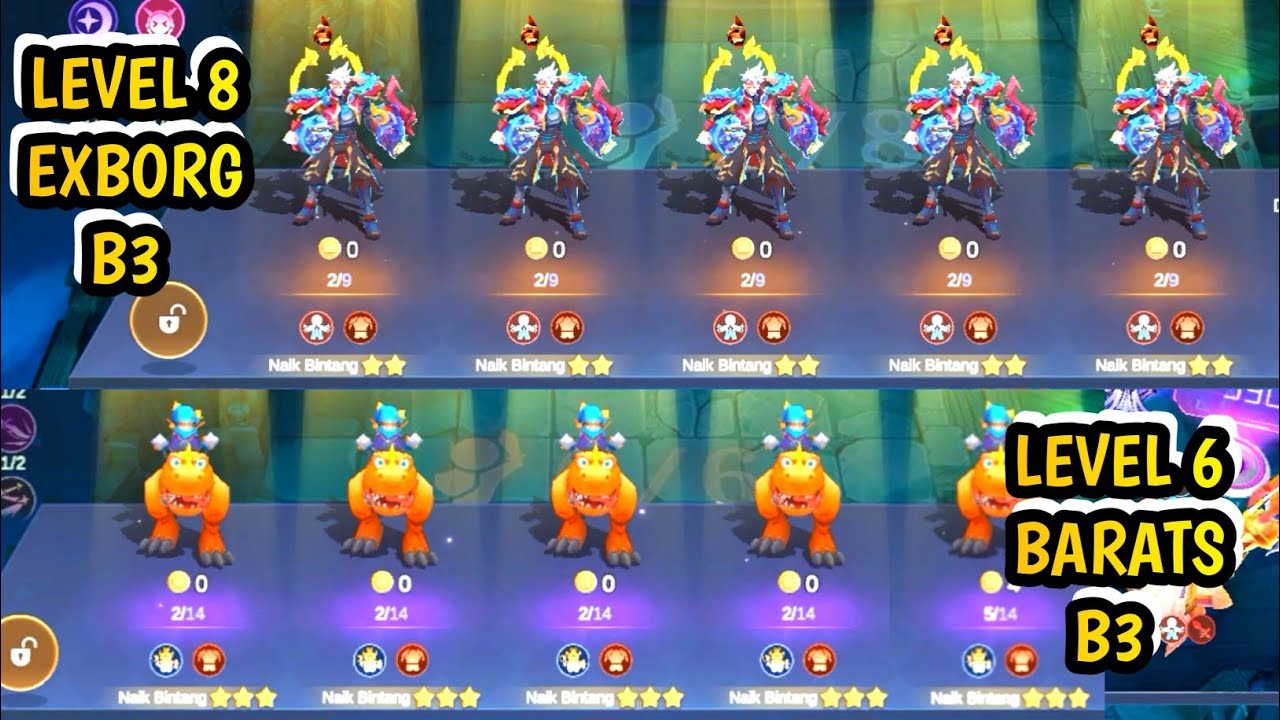 TRIK LEVEL 8 EXBORG B3 LEVEL 6 BARATS B3 PAKE COMMANDER VALE TERBARU||100% BERHASIL BOSS||MCGG 