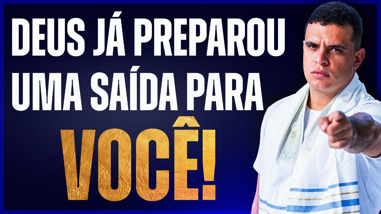 DEUS JÁ PREPAROU UMA SAÍDA PRA VOCÊ 🫵 | DIA 15 DE JANEIRO 12:30