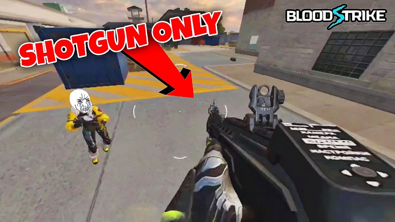 SHOTGUN FUNNY & WTF MOMENTS 💔😹 BLOOD STRIKE