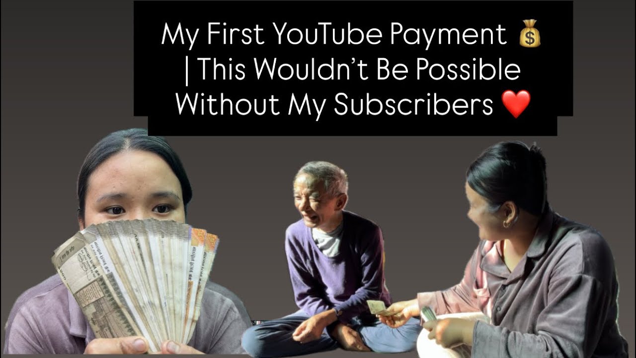 My First YouTube Payment 💰 | This Wouldn’t Be Possible Without My Subscribers ❤️#tibetanvlogger 