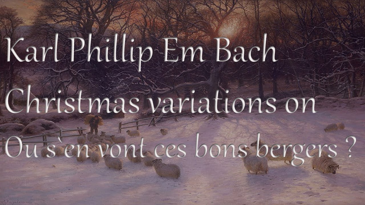 CPE BACH Christmas variations