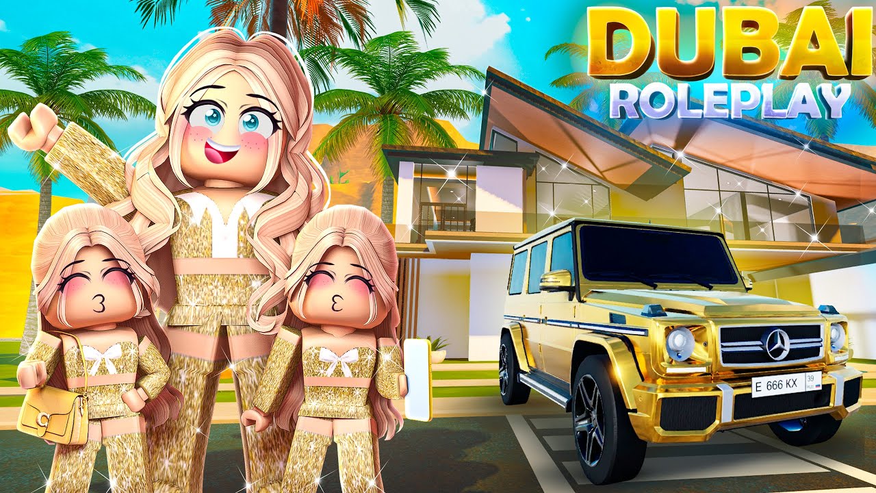 WE MOVED TO DUBAI IN ROBLOX! (ROBLOX DUBAI RP)