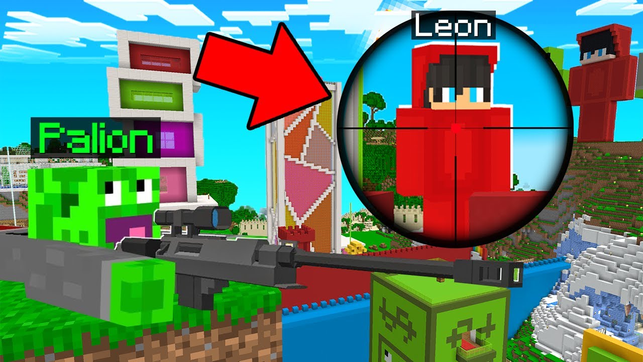 Zostałem SNIPEREM w WIELKIE WOJNIE w Minecraft!