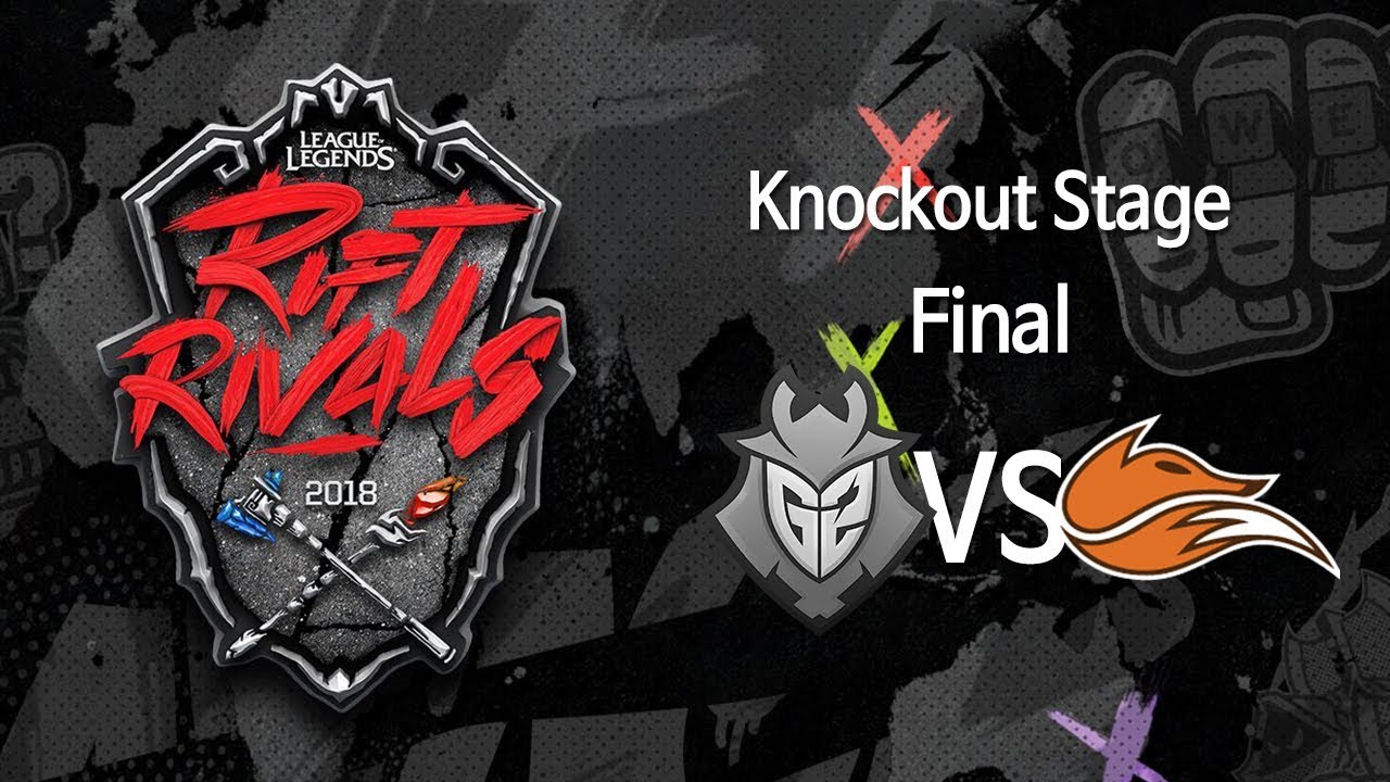G2 Esports vs Echo Fox - Rift Rivals 2018: NA vs. EU Finals 180708