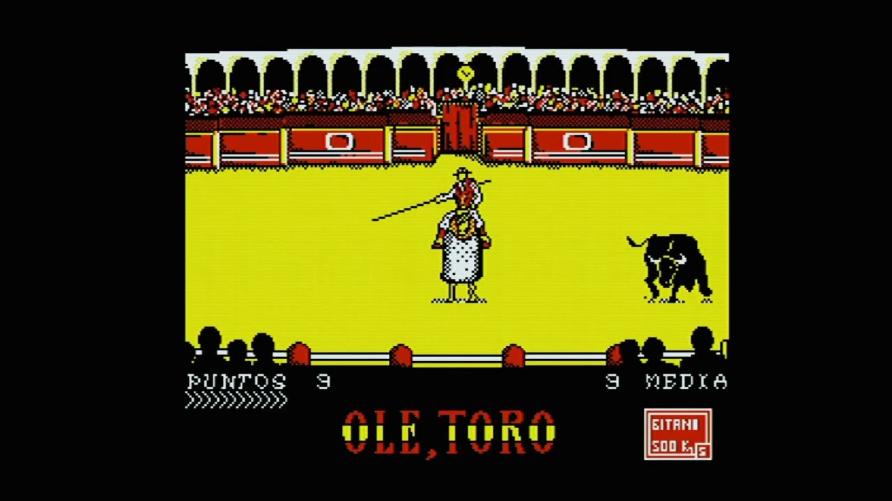 Olé, Toro - Amstrad CPC Longplay