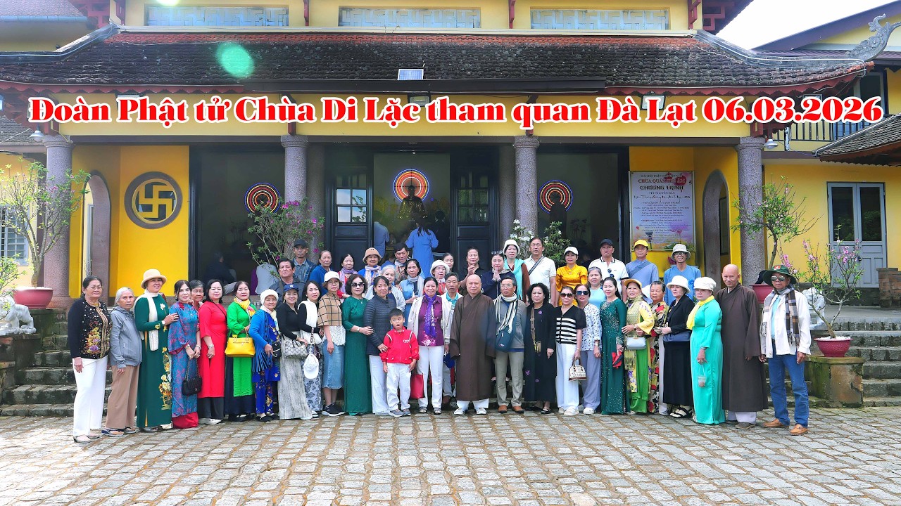 Đoàn Phật tử Chùa Di Lặc tham quan Đà Lạt 06.03.3036