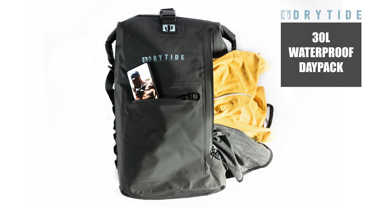 DryTide 30L Waterproof Daypack Video
