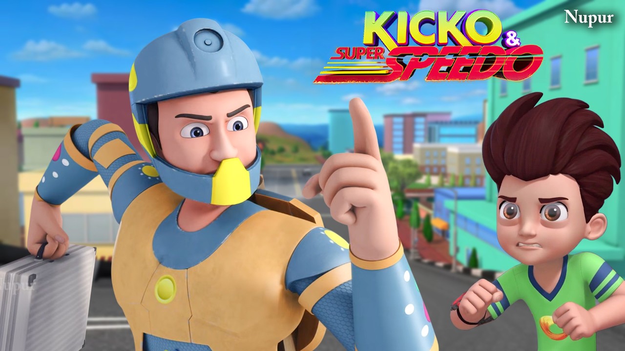 Cloudy Rowdy ने किया Suncity का Top Secret चोरी | Kicko And Super Speedo | Kids Cartoon In Hindi