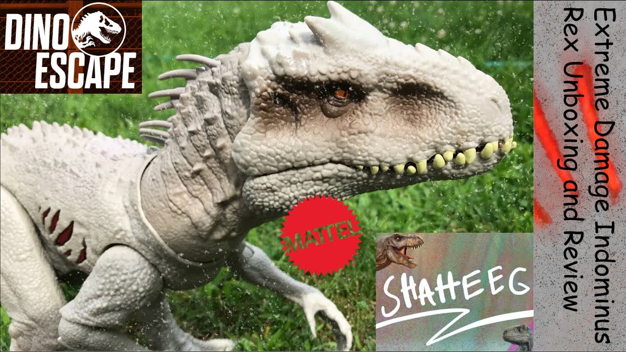 Extreme Damage Indominus Rex Review | Mattel