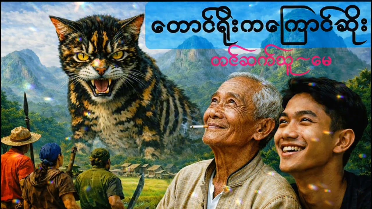 #စုန်းထီးကြီးဦးဘသာနှင့်တောင်ရိုးကကြောင်ဆိုး #ပရလောကဇာတ်လမ်းကောင်း
