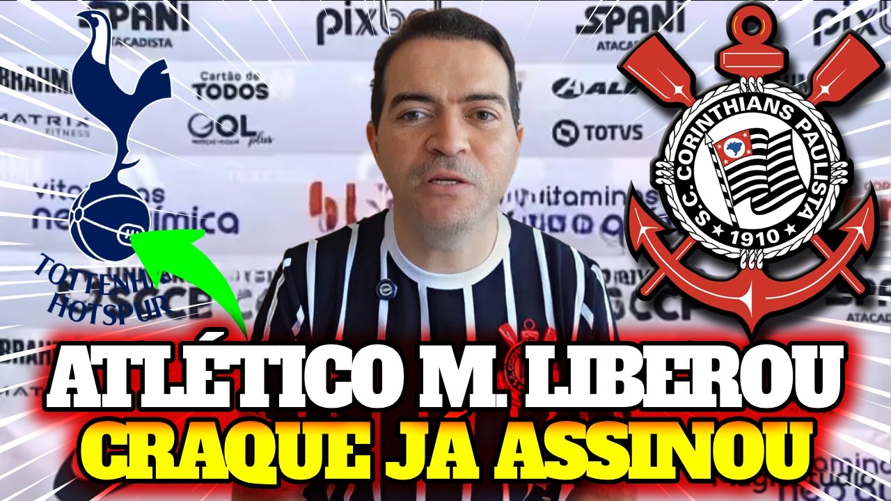 BOMBA NO MERCADO! CORINTHIANS ACERTA CONTRATAÇÃO DO CRAQUE! ULTIMAS NOTICIAS DO CORINTHIANS AGORA