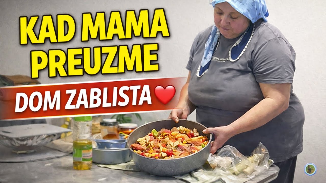 Kad mama preuzme stvar u svoje ruke: dom zablista, a kuhinja zamiriše 🧹🍲