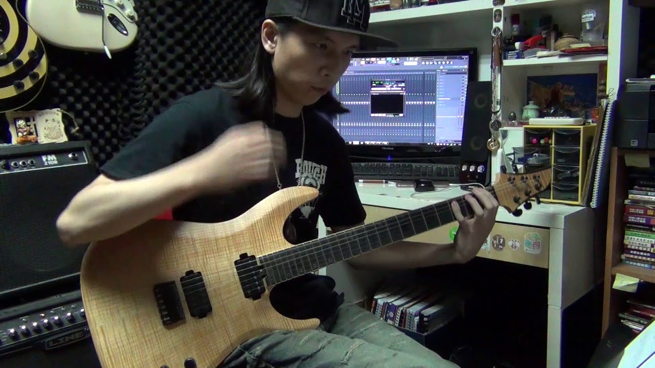 Beyond - 遙遠的Paradise guitar cover by Eric Lo