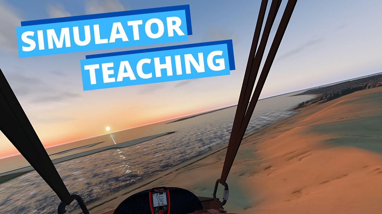 Paragliding VR Simulator Training 🤔... what is that like?