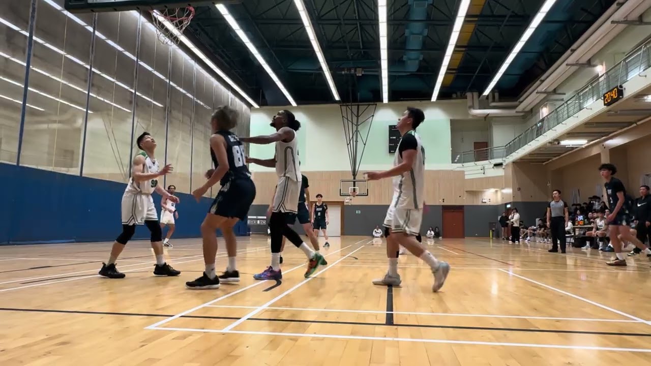 甲二 愉園 (白) vs 建龍飛馬 (黑)  Q4 ｜2025香港籃球聯賽