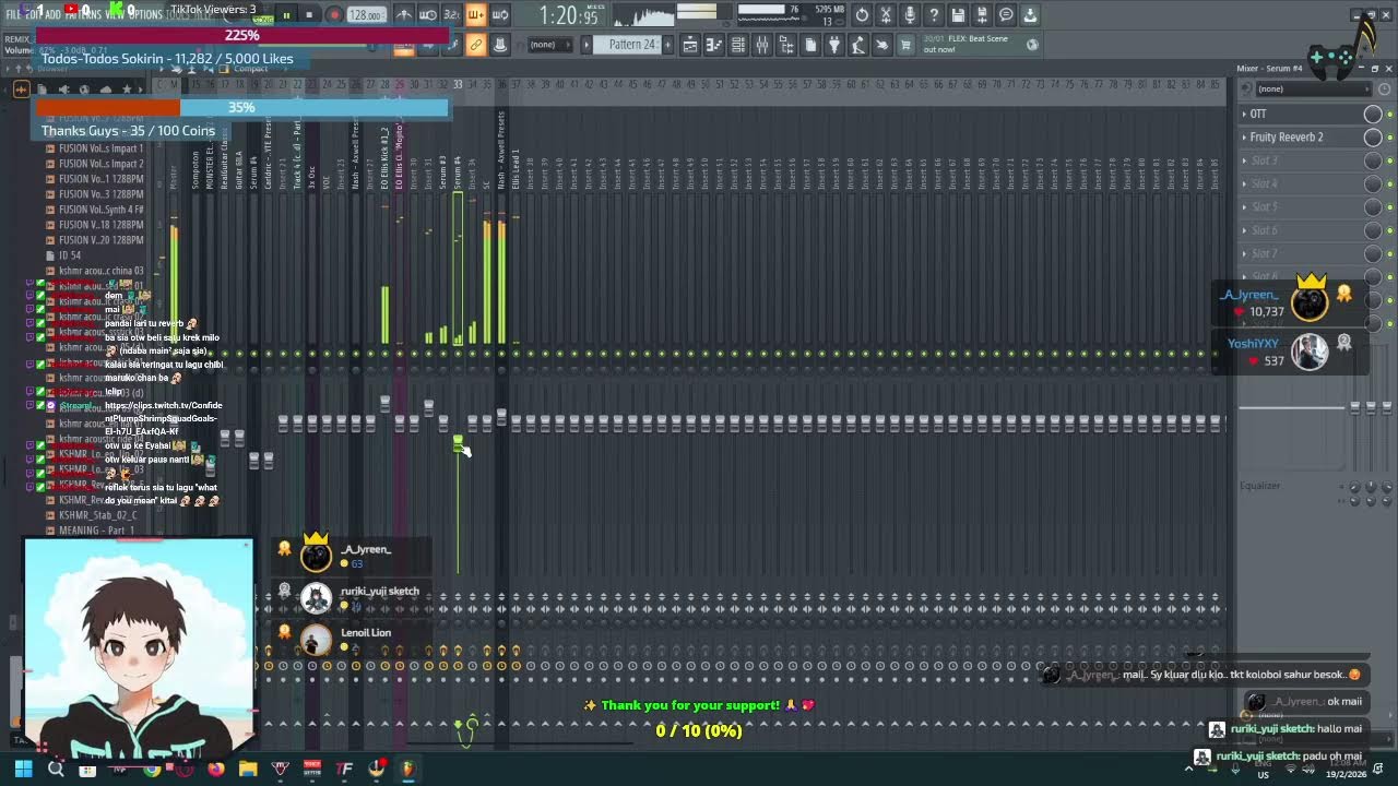 Remix lagu dlu...