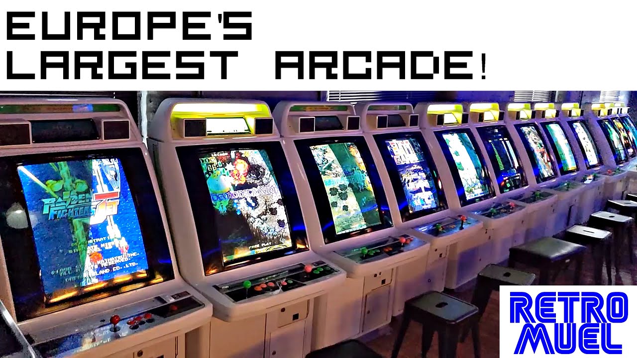 Europe's Largest Arcade! Arcade Club in Bury, UK!