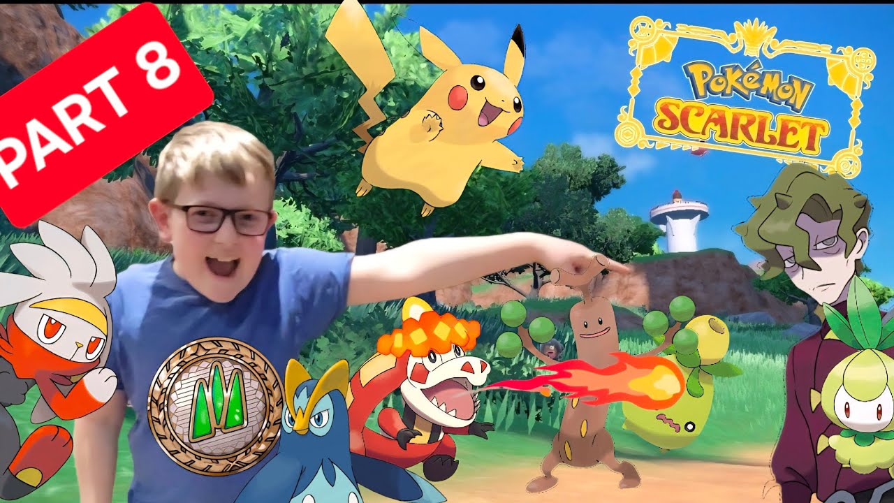 Pokémon Scarlet... BUT I can only use STARTER Pokémon! - Part 8