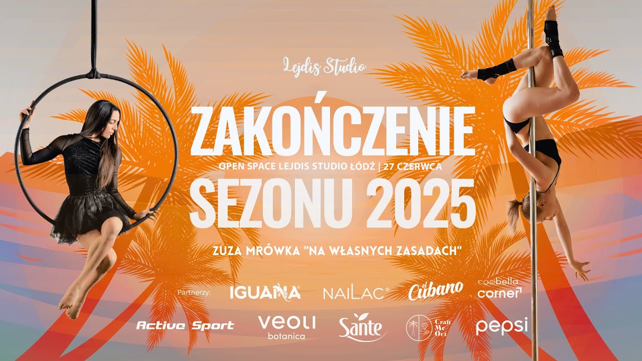 ZAKOŃCZENIE SEZONU 2024/2025 w Lejdis Studio | Grupa szarf Zuzy Mrówki | 27.06.2025