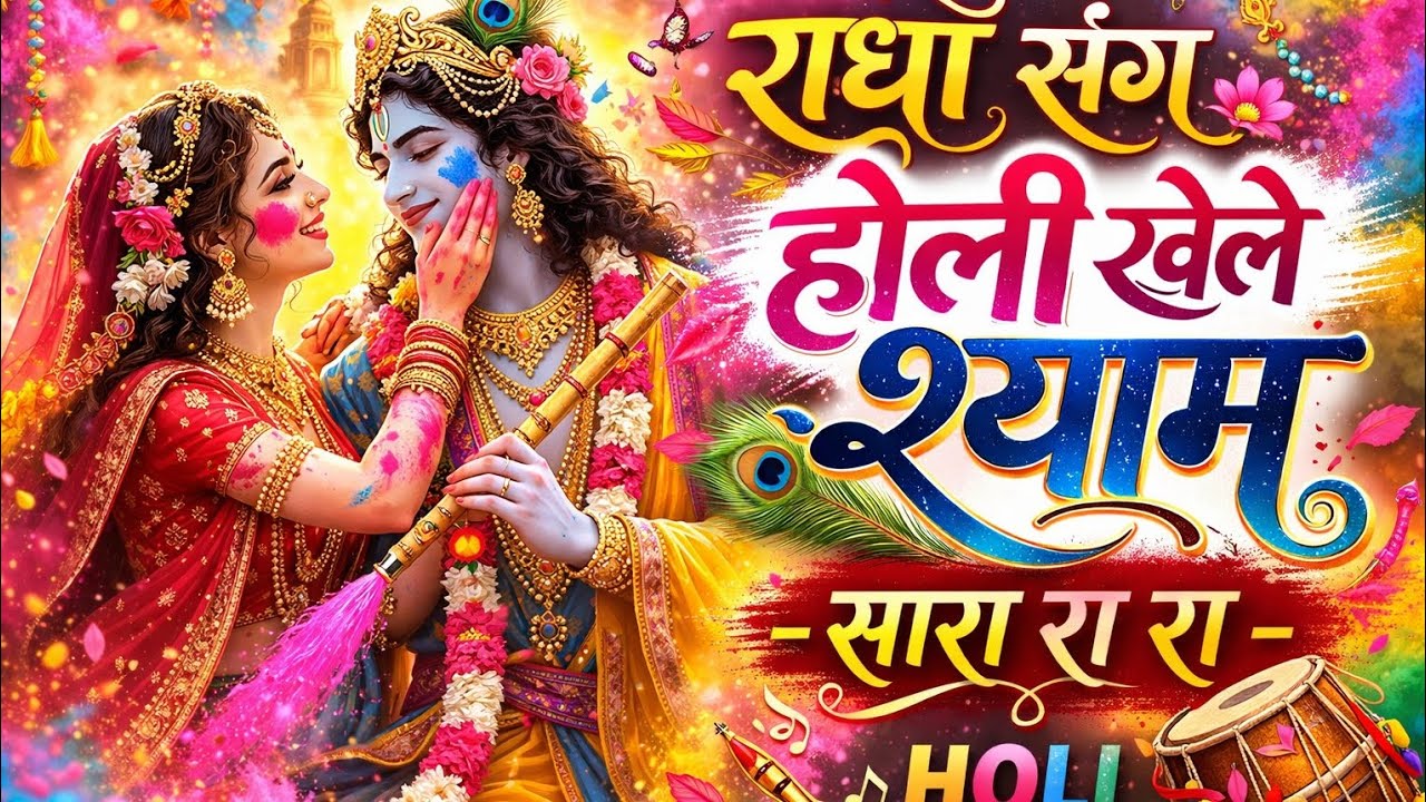 #video राधा संग होली खेले श्याम – सारा रा रा | Holi Bhakti Song 2026 | Radha Krishna Holi song