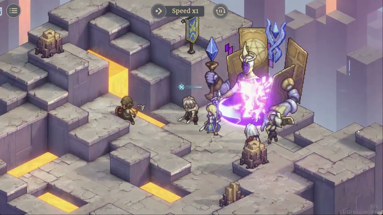 [Sword of Convallaria] Weapon Trial 3 - Stage 10 (level 65) - Hawky Comp