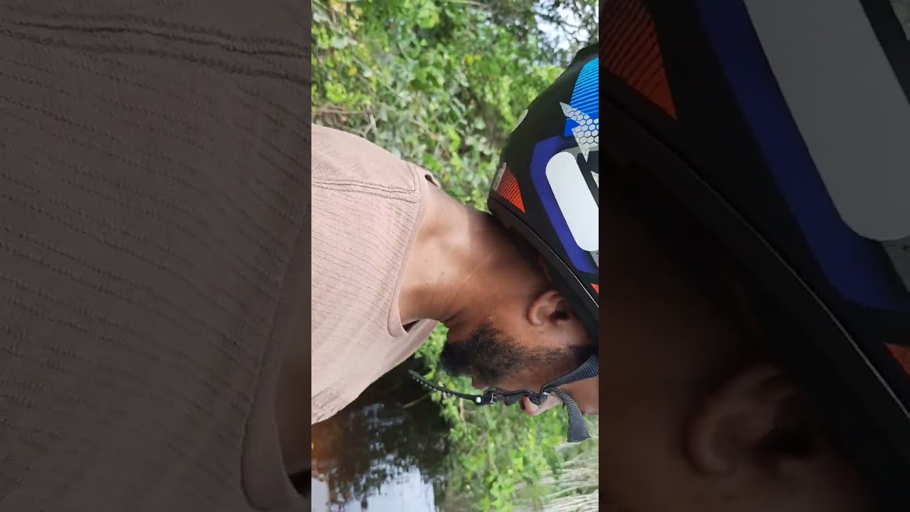 Rio pra pescar peixe no mato 