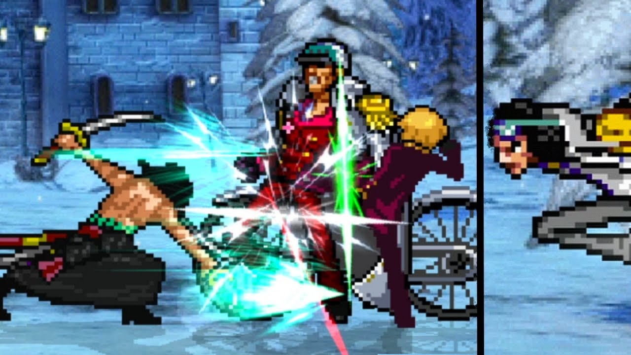 ZORO AND SANJI VS AKAINU AND AOKIJI - ONE PIECE
