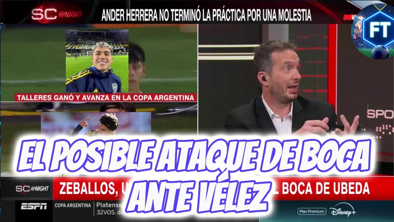 ALERTA BOCA: ¿QUIÉN HACE LOS GOLES ANTE VÉLEZ?