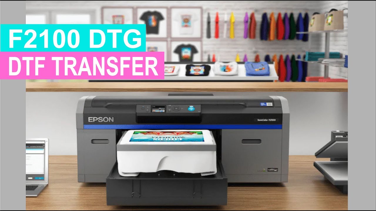 IMPRESSÃO DIRETA 2100 - DTG E DTF TRANSFER #epson #dtgprinter #dtfprint #impressaodigital