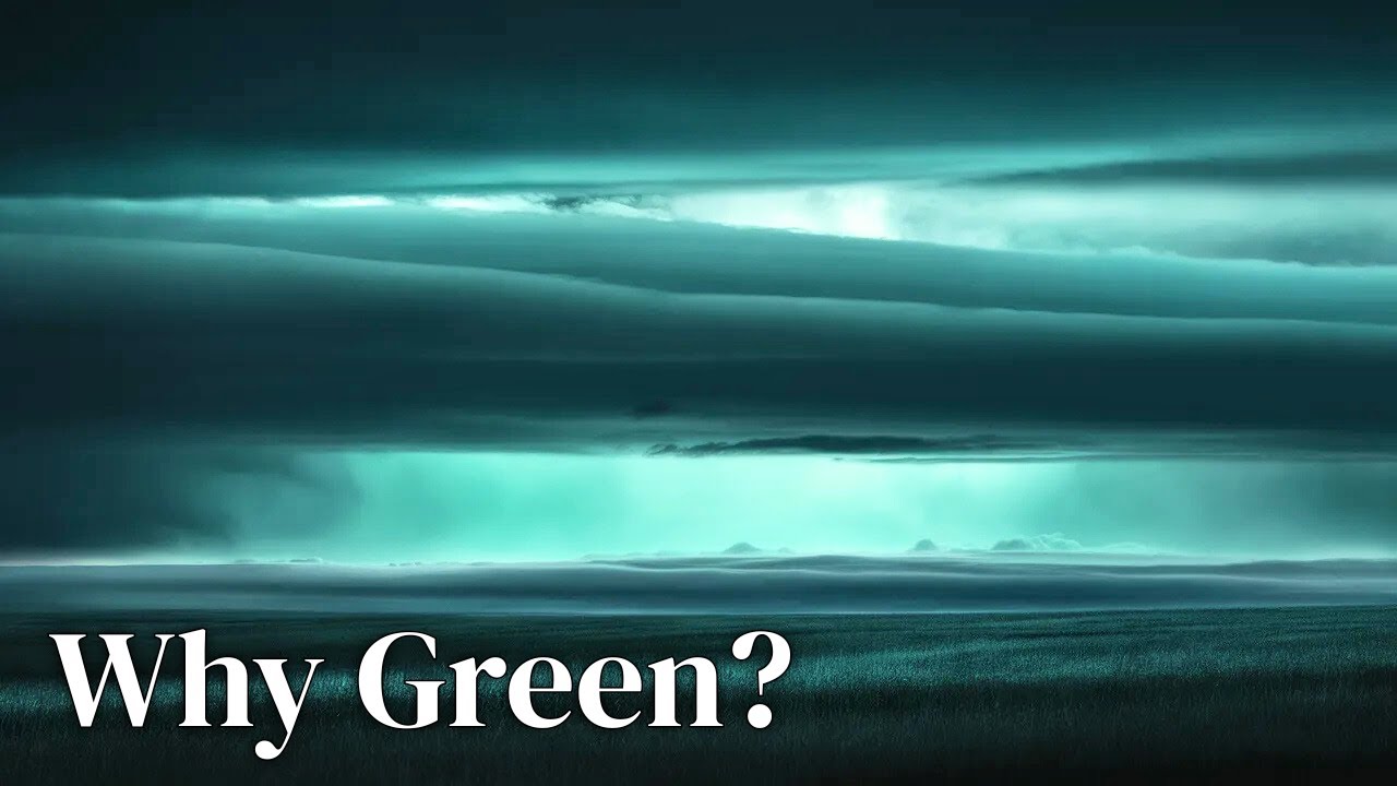 Why the Sky Turns Green Before Certain Storms | Meteorology for Sleep