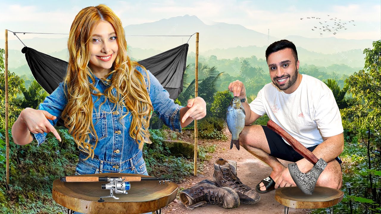 انباکس و تست ابزارهام برای چالش انسان در مقابل طبیعت🔥