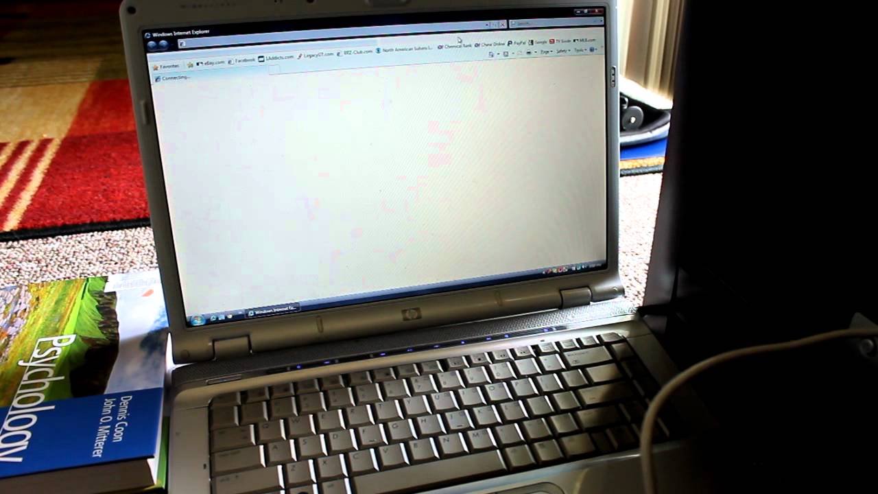 HP Pavilion DV6700 - DV6000 Series Special Edition White For Sale Test Footage