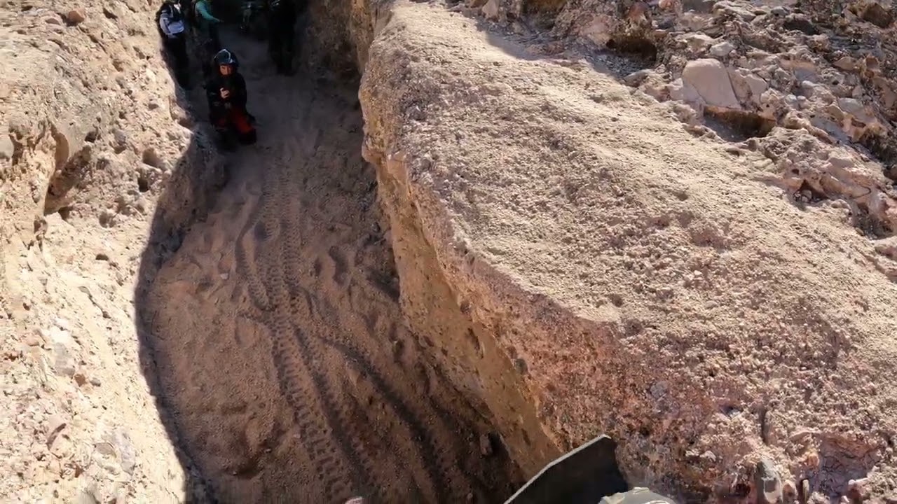 Moto Vacation 2026: Dropping down into slot canyon