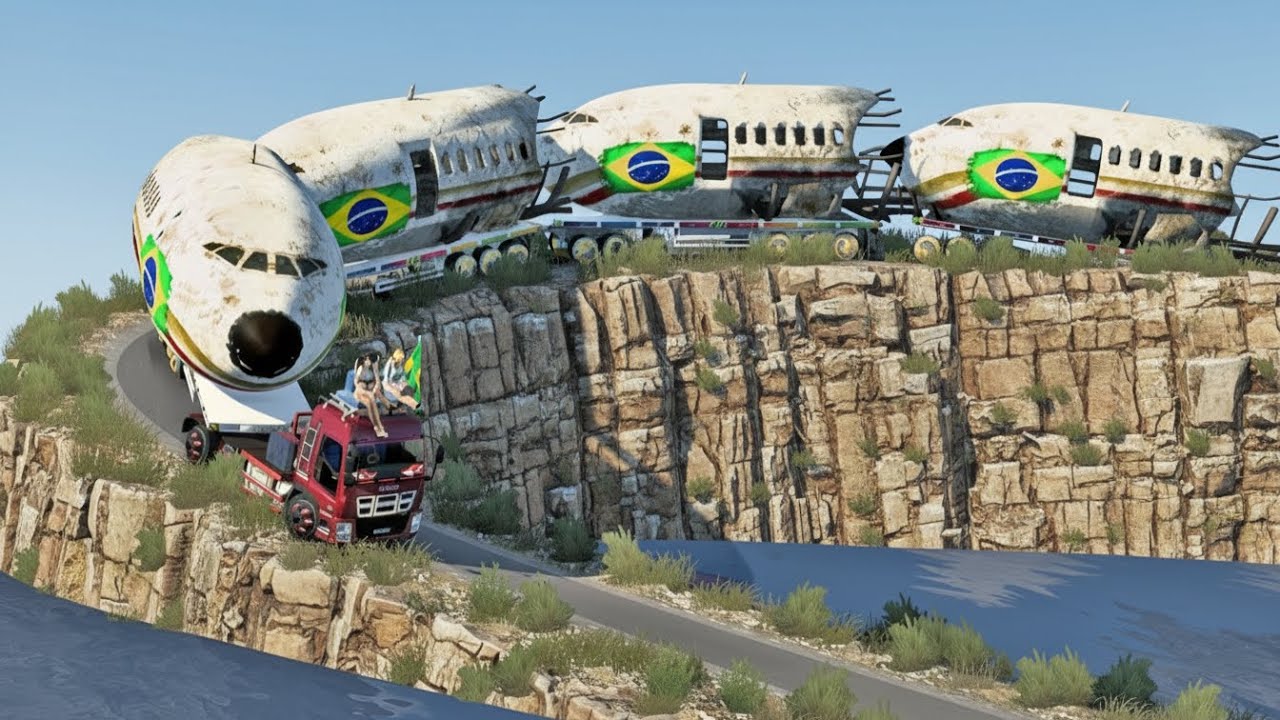 AIRPLANE ON A CLIFF! The Most Insane Heavy Haul Ever Recorded | Euro Truck Simulator 2