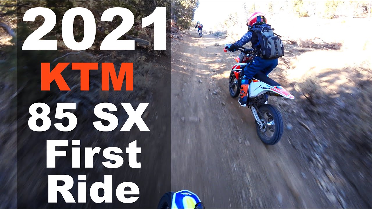 2021 KTM 85 SX First Real Ride!