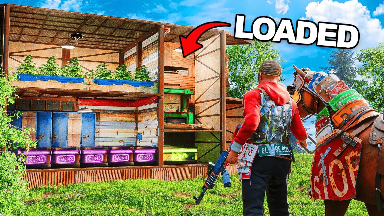 LOADED Clan Base leads to INSANE Solo Snowball - RUST