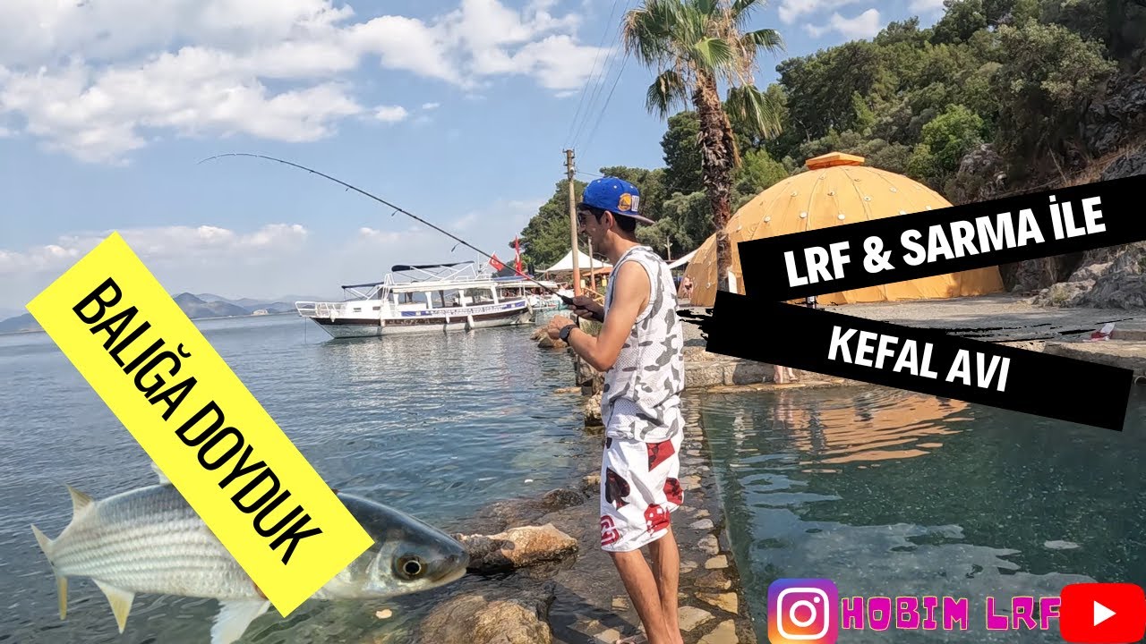 BEKLENEN VİDEO GELDİ !!! LRF/KIBRIS SARMA İLE KEFAL AVI/BALIK HİÇ KESMEDİ/MUĞLA/KÖYCEĞİZ /
