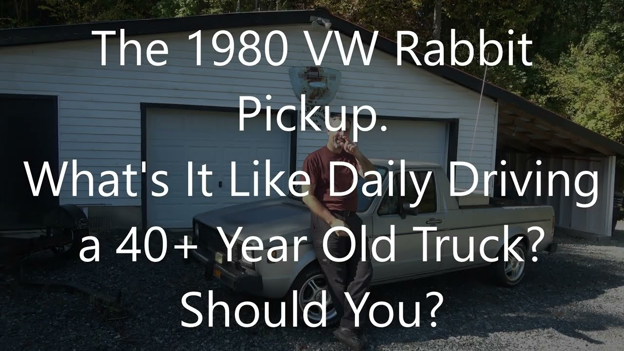 Using My 1980 VW Pickup As A Daily Driver? You Bet, and working her like a 