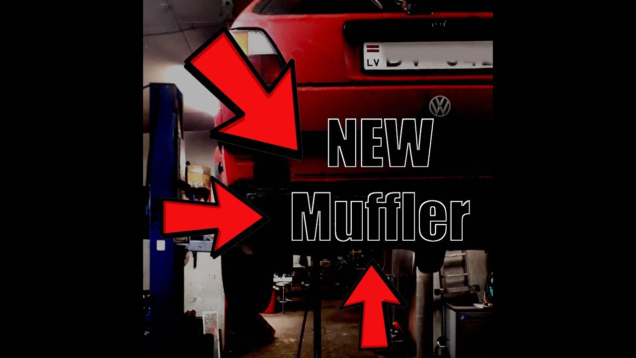 Changing the Exhaust on Mk2 Golf